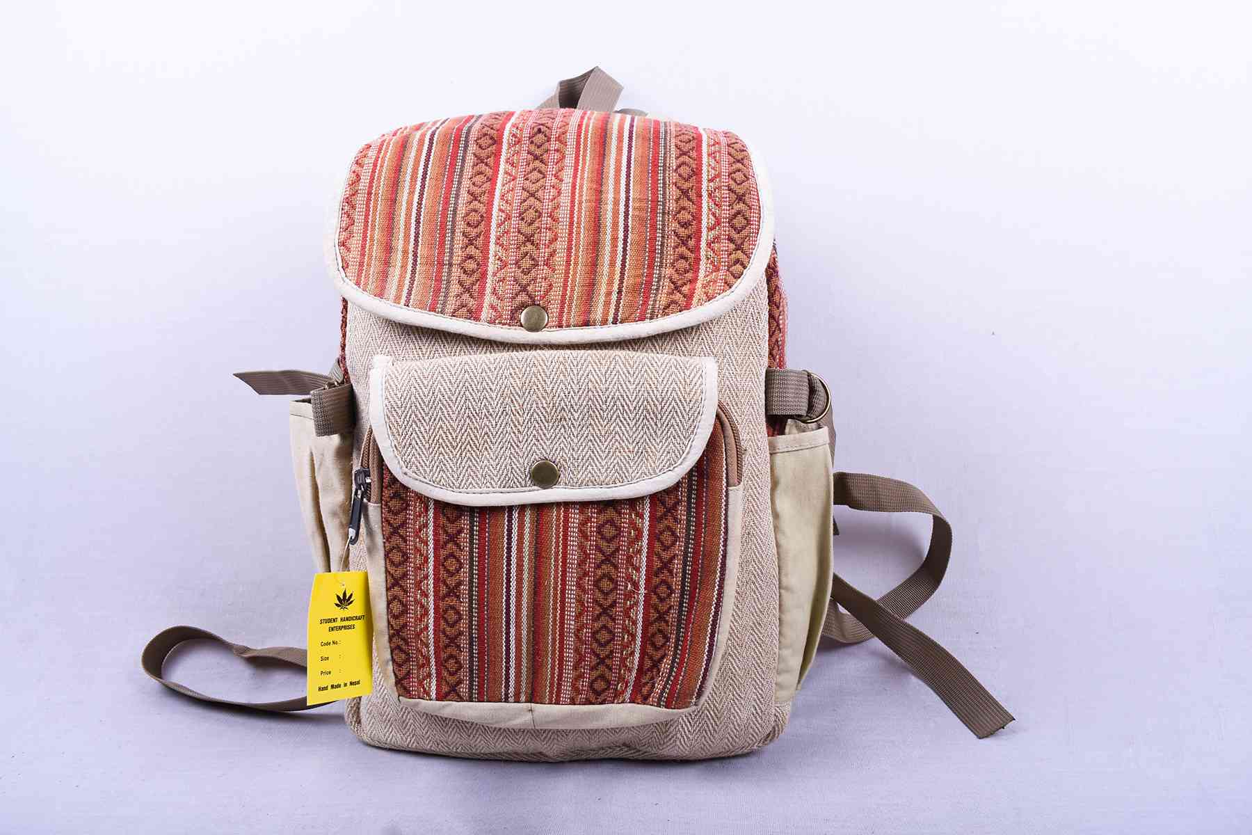 Unique Hemp Backpack