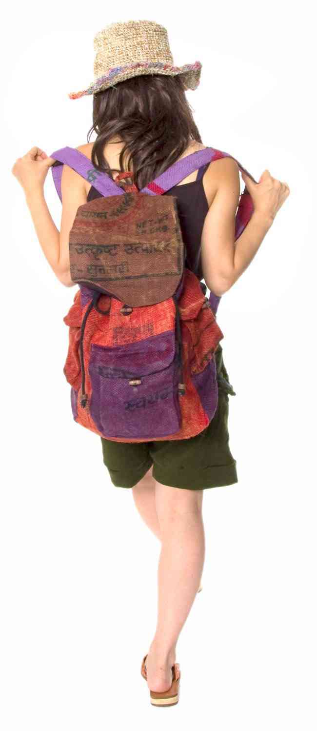 Jute Back Pack