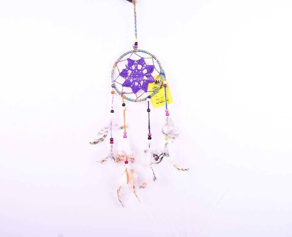 Crochet Purple Dream catcher