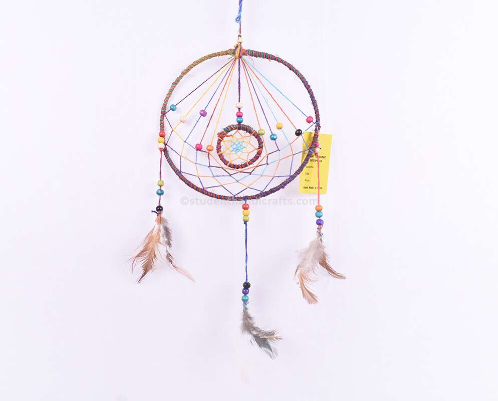 Rainbow Pendulum Dream Catcher
