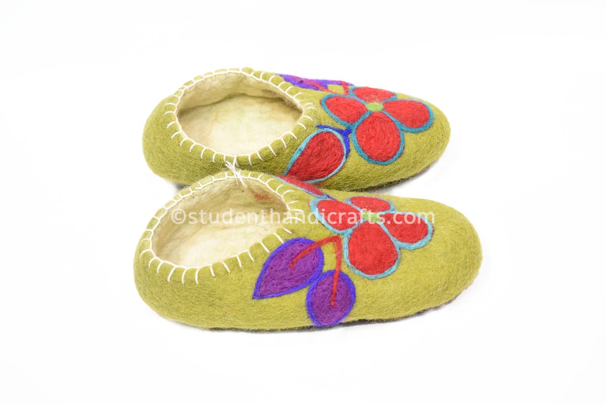 Felt Flower Needling Shoes - 3