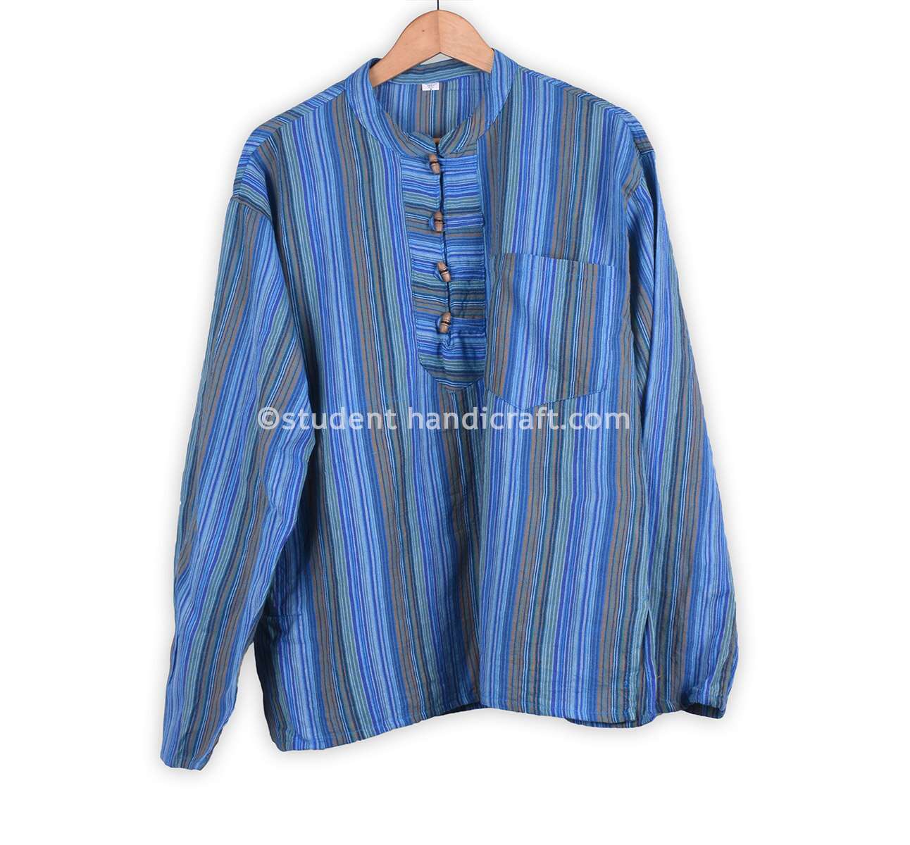 Dharkey Stripe Fine Kurtha