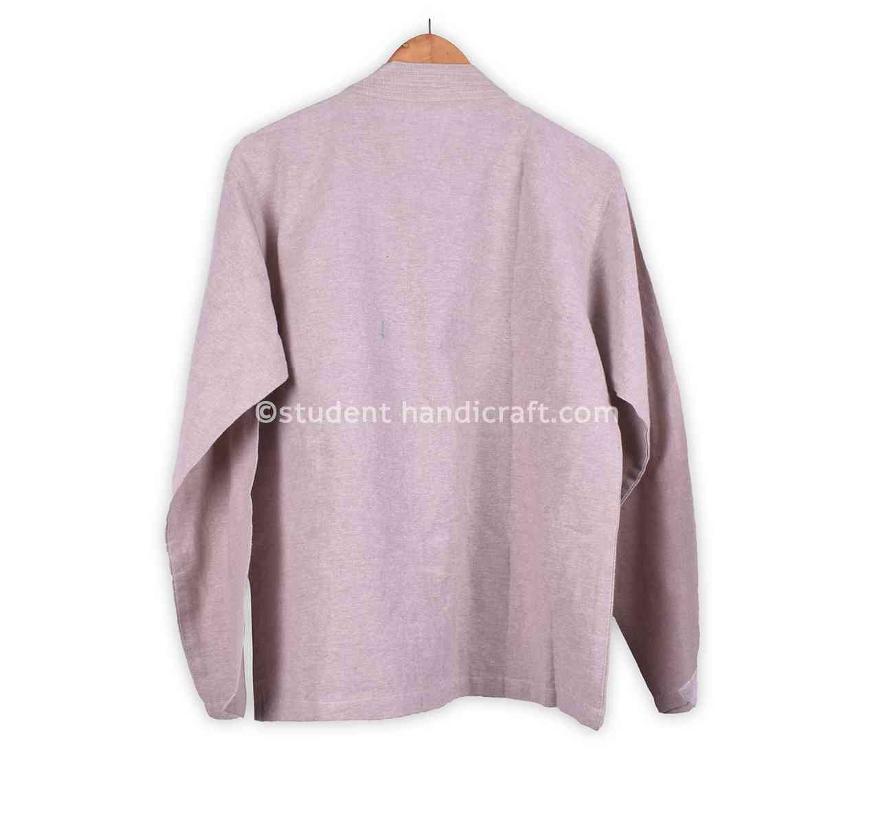 Fine Cotton Hemp Color Kurtha - 2