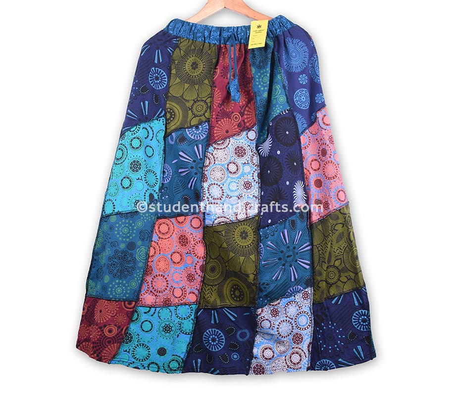 Multi Design Cotton Skirt - 2