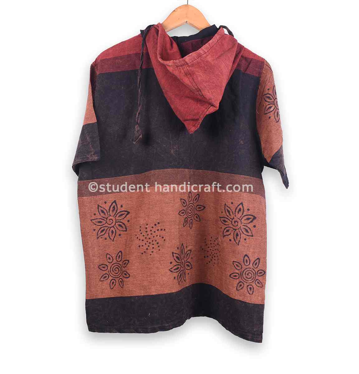 Cotton Pate Block Print Hoodies - 2