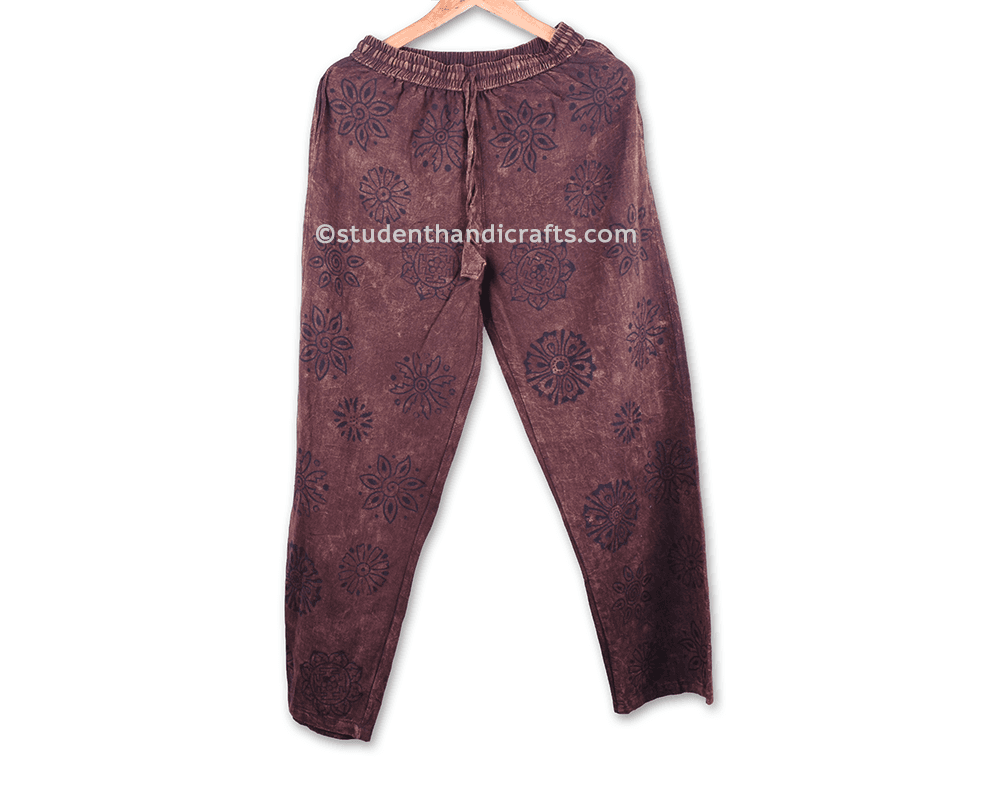 Brown Cotton Trousers