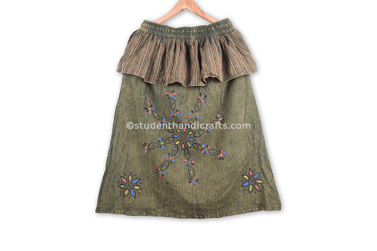 Buy Nepali Cotton Skirt