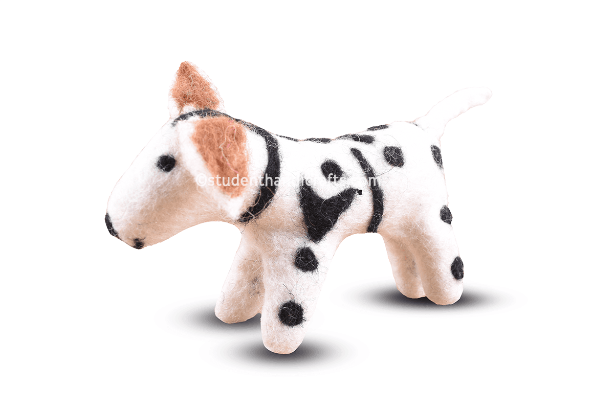 Felt Cute Dog Doll - 2