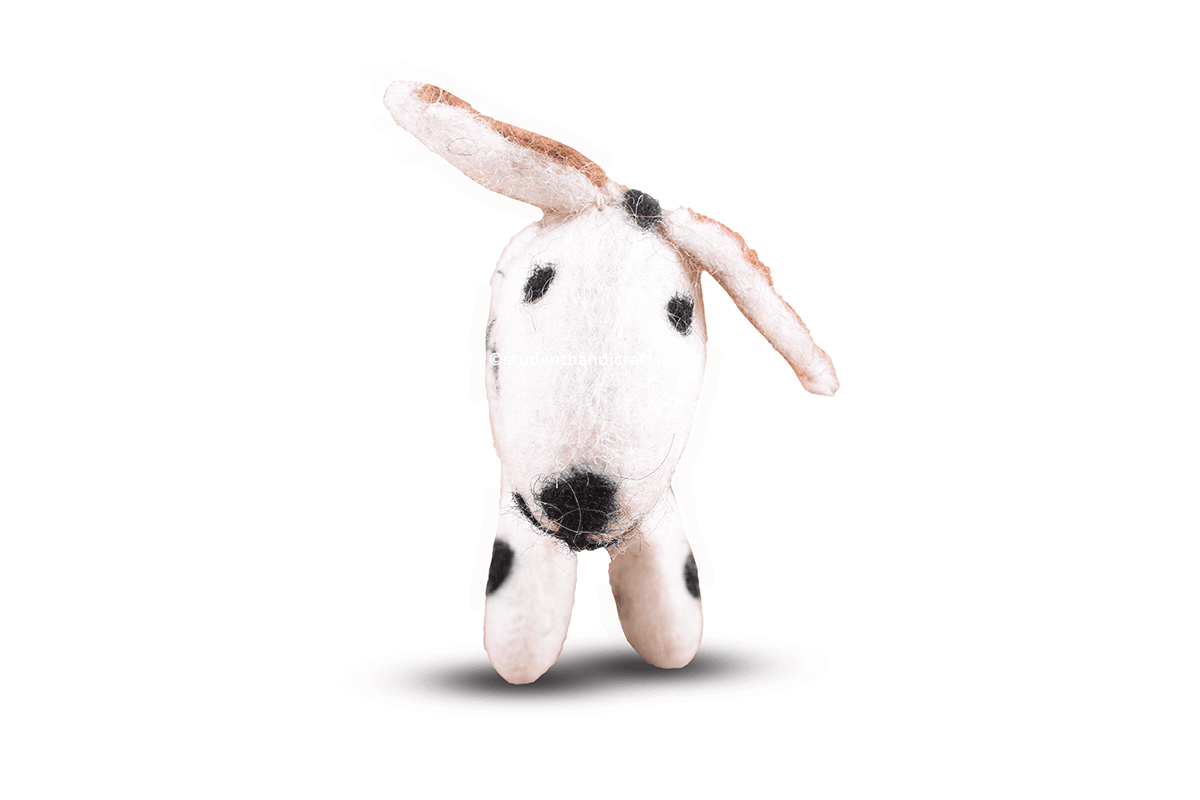 Felt Cute Dog Doll - 3