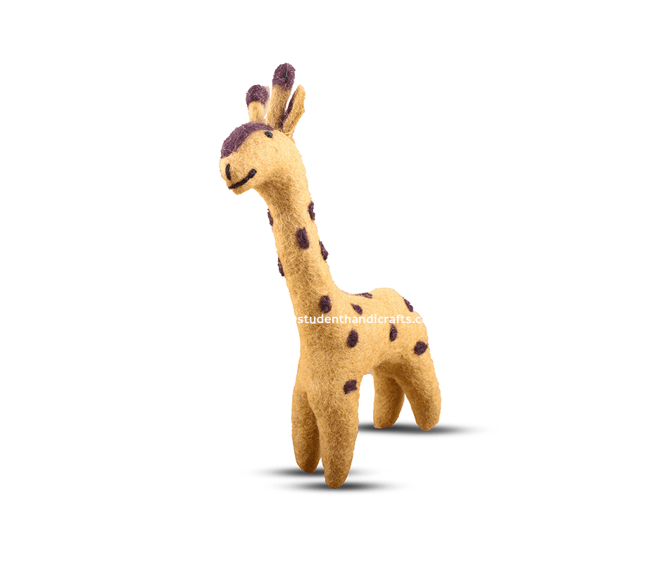 Felt Cute Giraffe Doll - 2
