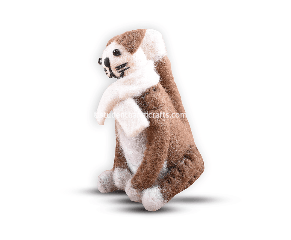 Felt Small Cat Doll - 2