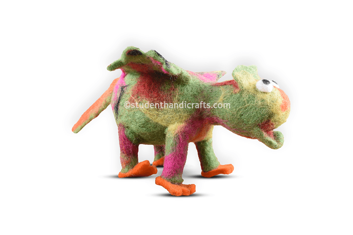 Felt  Dragon Doll - 2