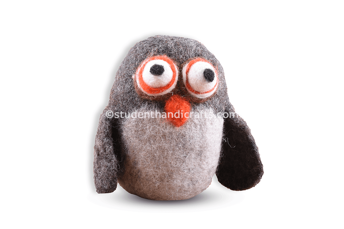 Felt Cute Owl Doll