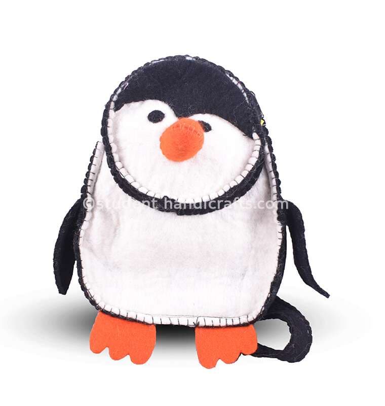 Felt Penguin Backpack