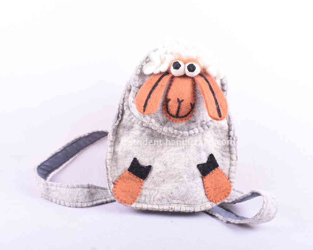 Felt Sheep Backpack