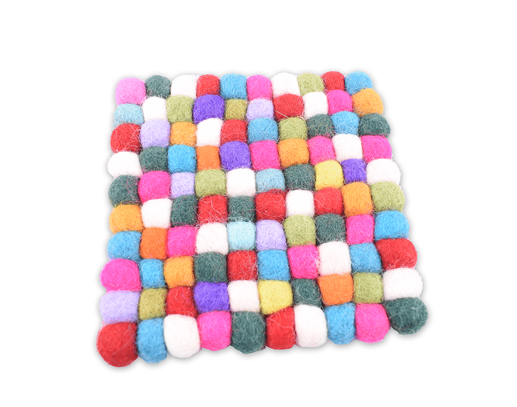 Felt Multicolor Hot Pad