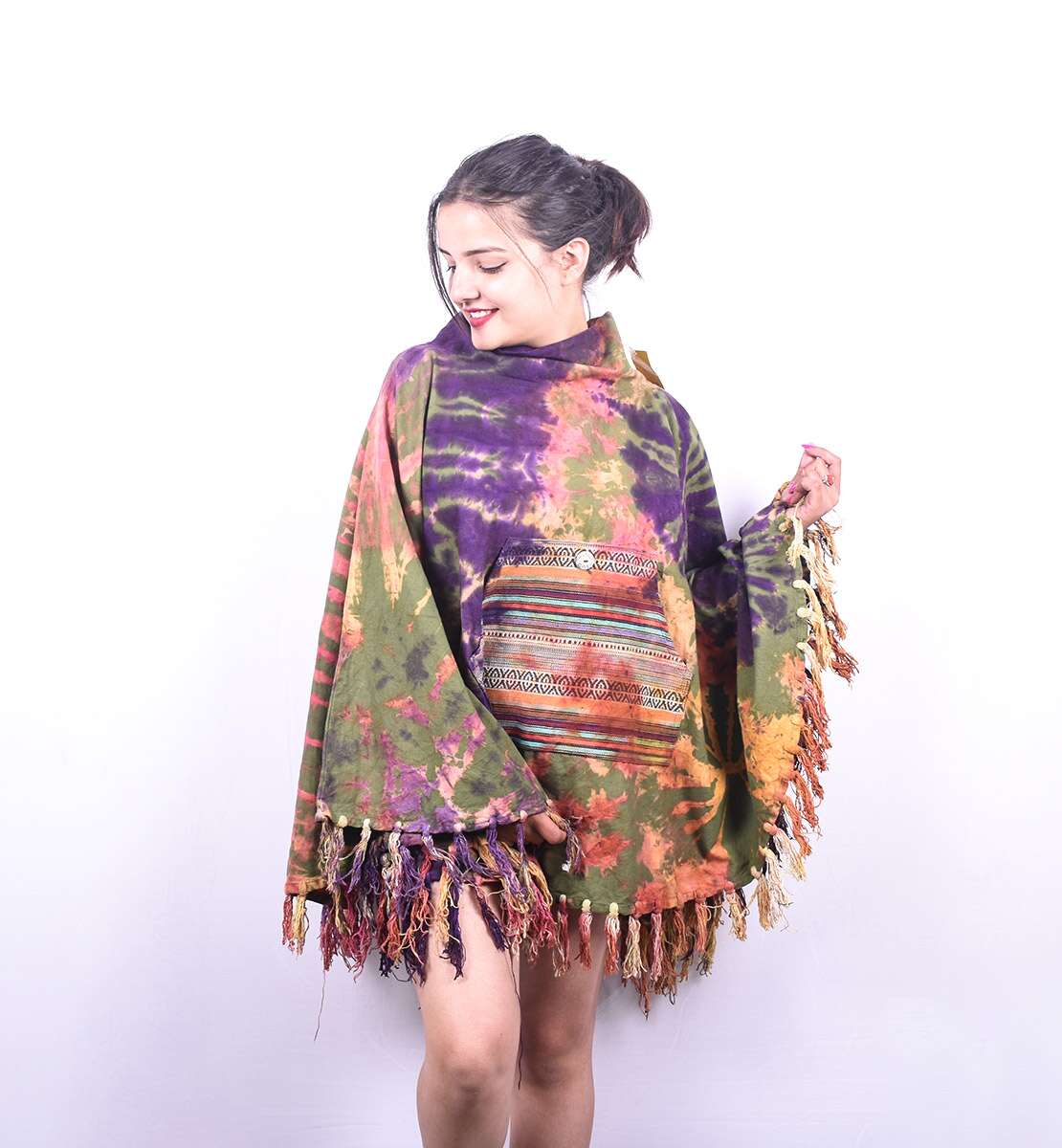 Handmade Woolen Pancho