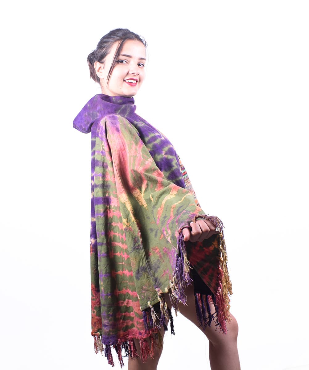 Handmade Woolen Pancho - 4