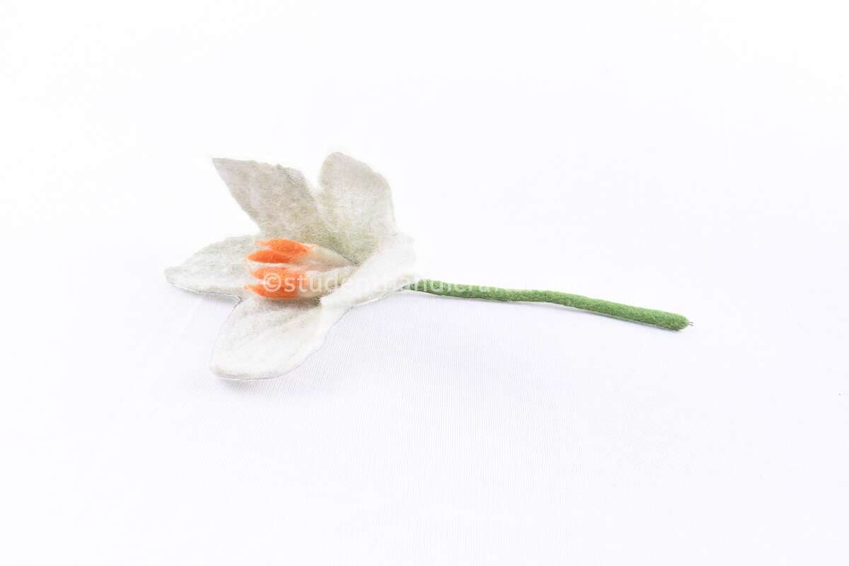 Felted Flower Decoration