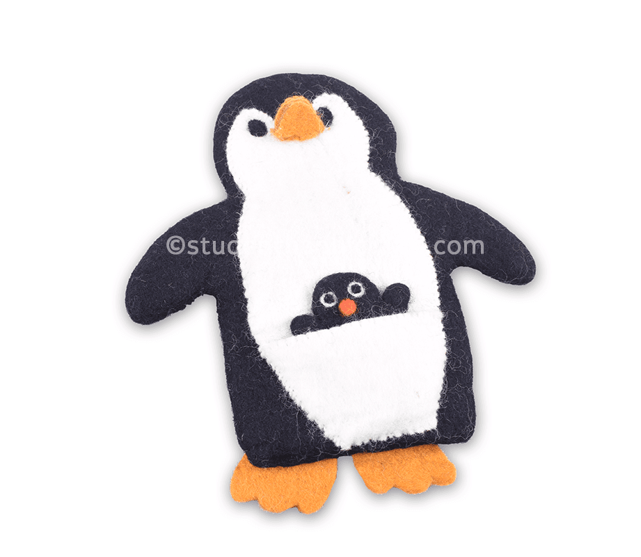 Felt Penguin Hanging Decoration