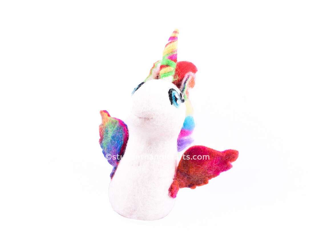 Felt Unicorn Cute Doll