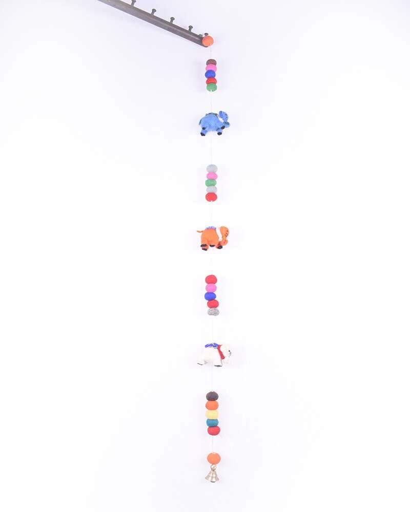 Felt Animal Garland Hanging