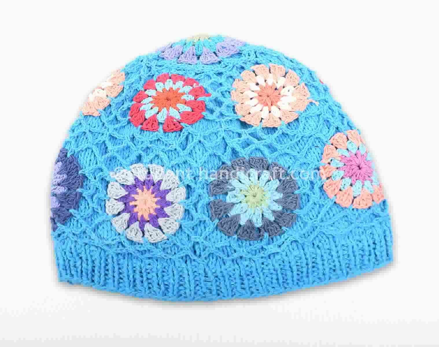 Blue Woolen Hats