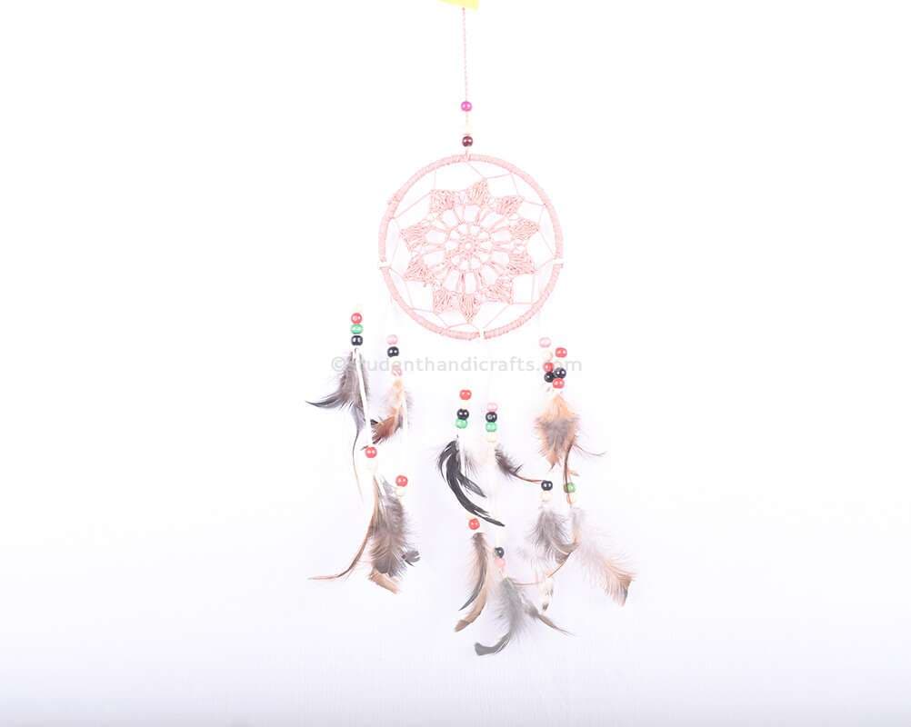 Pink Sun Dream Catcher