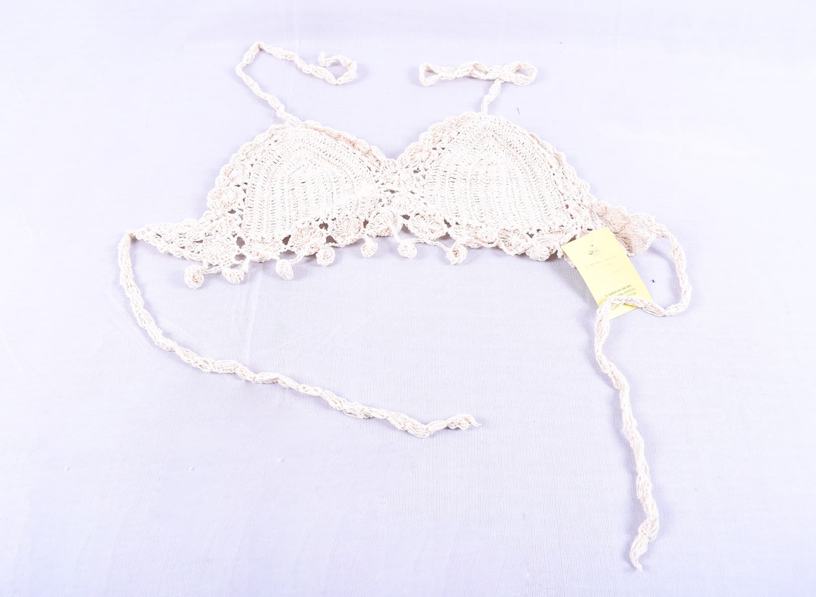Cotton White Bra - 2