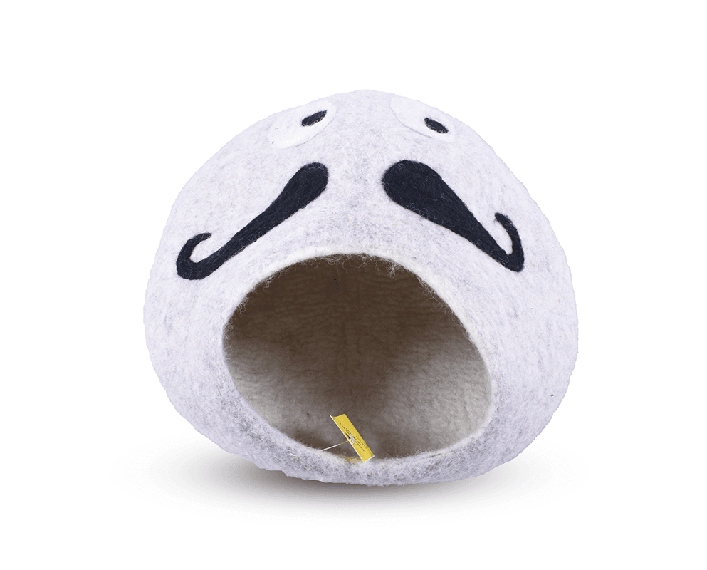 Felt Mustage Cat House