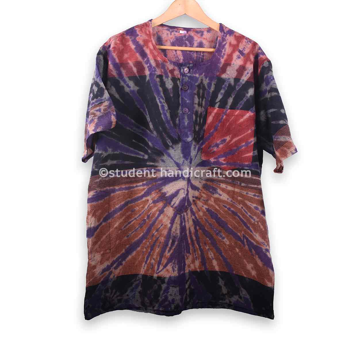 Black hole Tie die kurtha