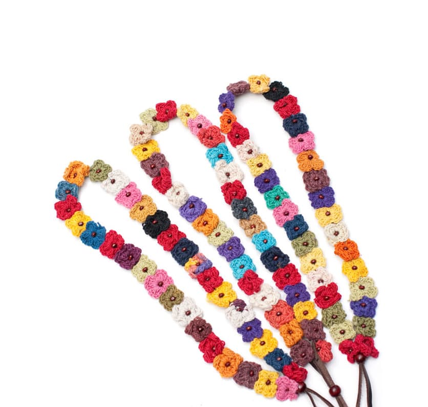 Flower Crochet Headband - 2