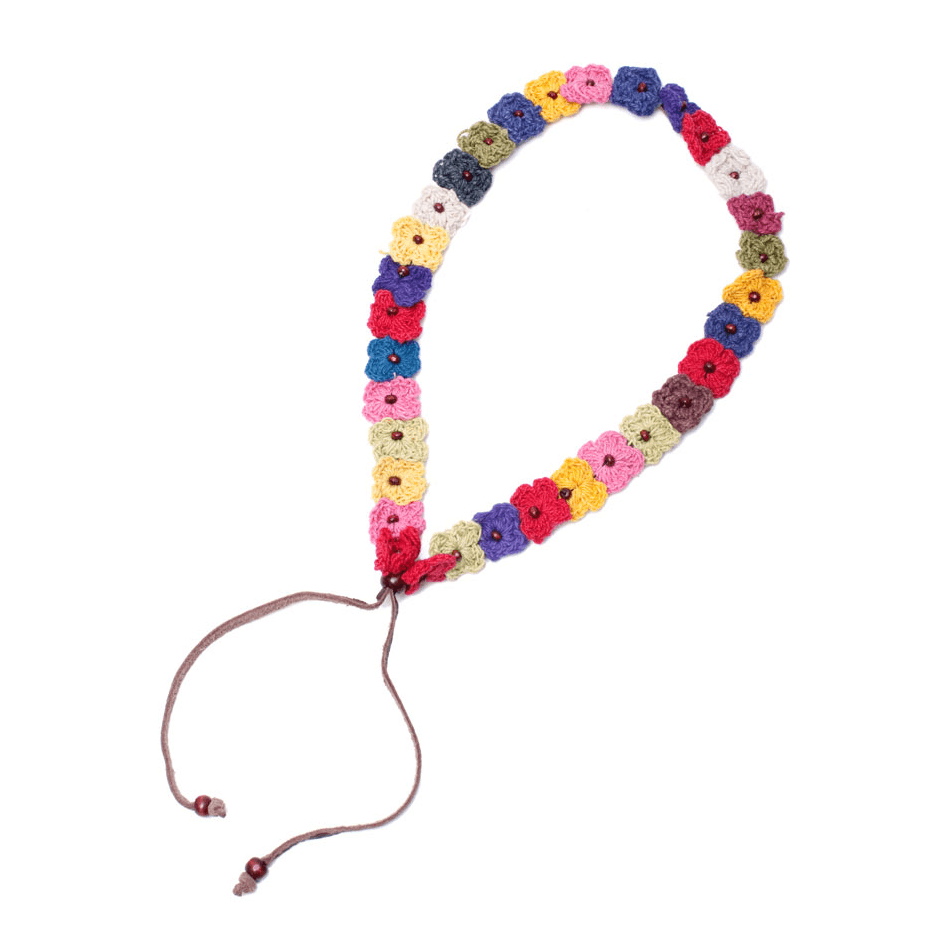 Flower Crochet Headband