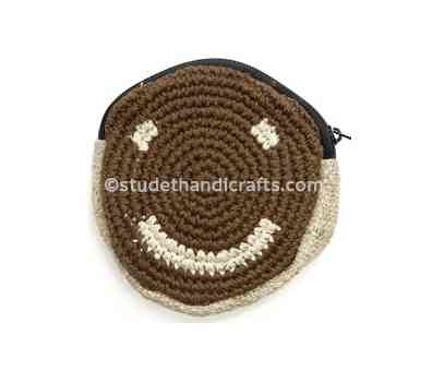 Smile Woollen Purse