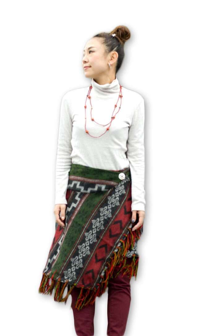 Yak Wool Shwal Infinity Pancho