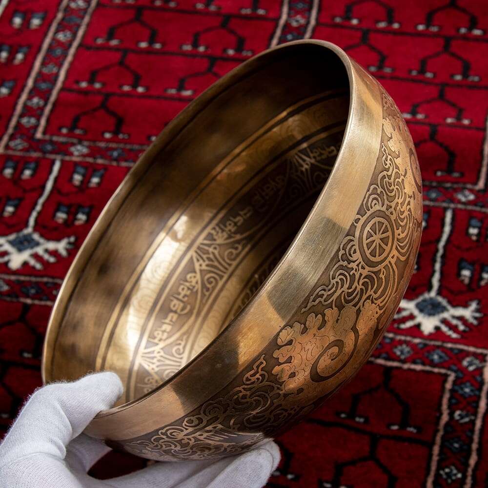 Tibetan antique singing bowl