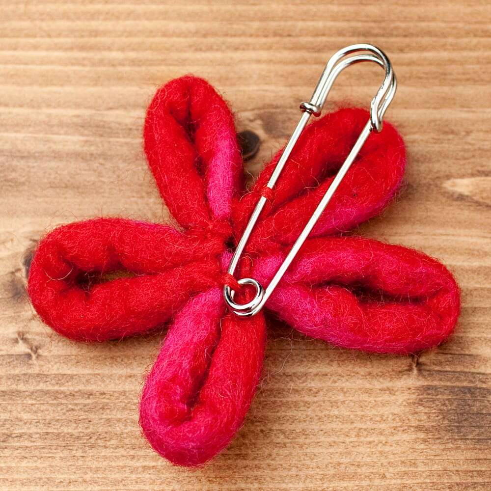 Felt Hair Pin