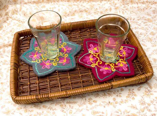 Nepalese Felted Coaster