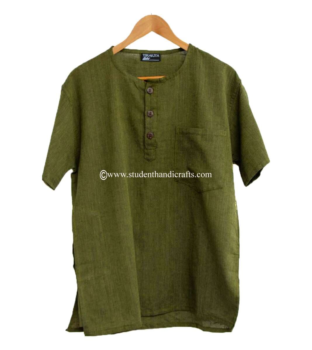 Greenery Cotton Kurtha