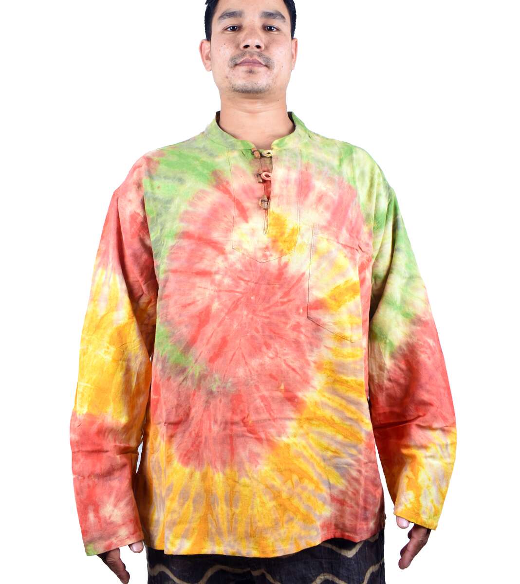 Multicolor Cotton Kurtha