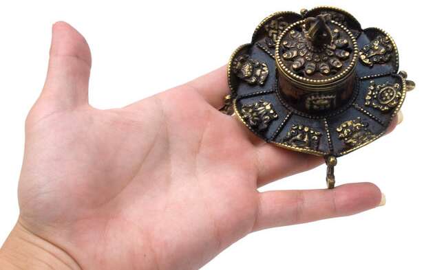 Lotus-shaped incense stand - 2