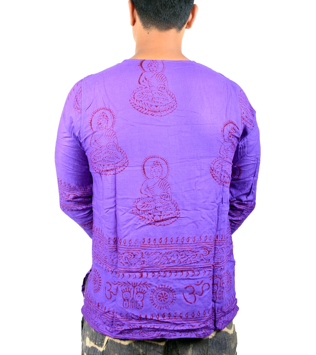 OM Printed Cotton Kurtha - 2