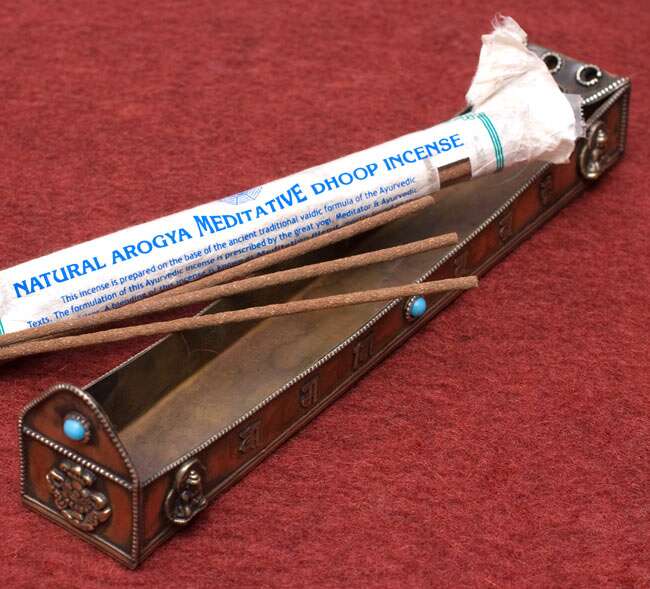 Antic incense stand for Tibetan incense