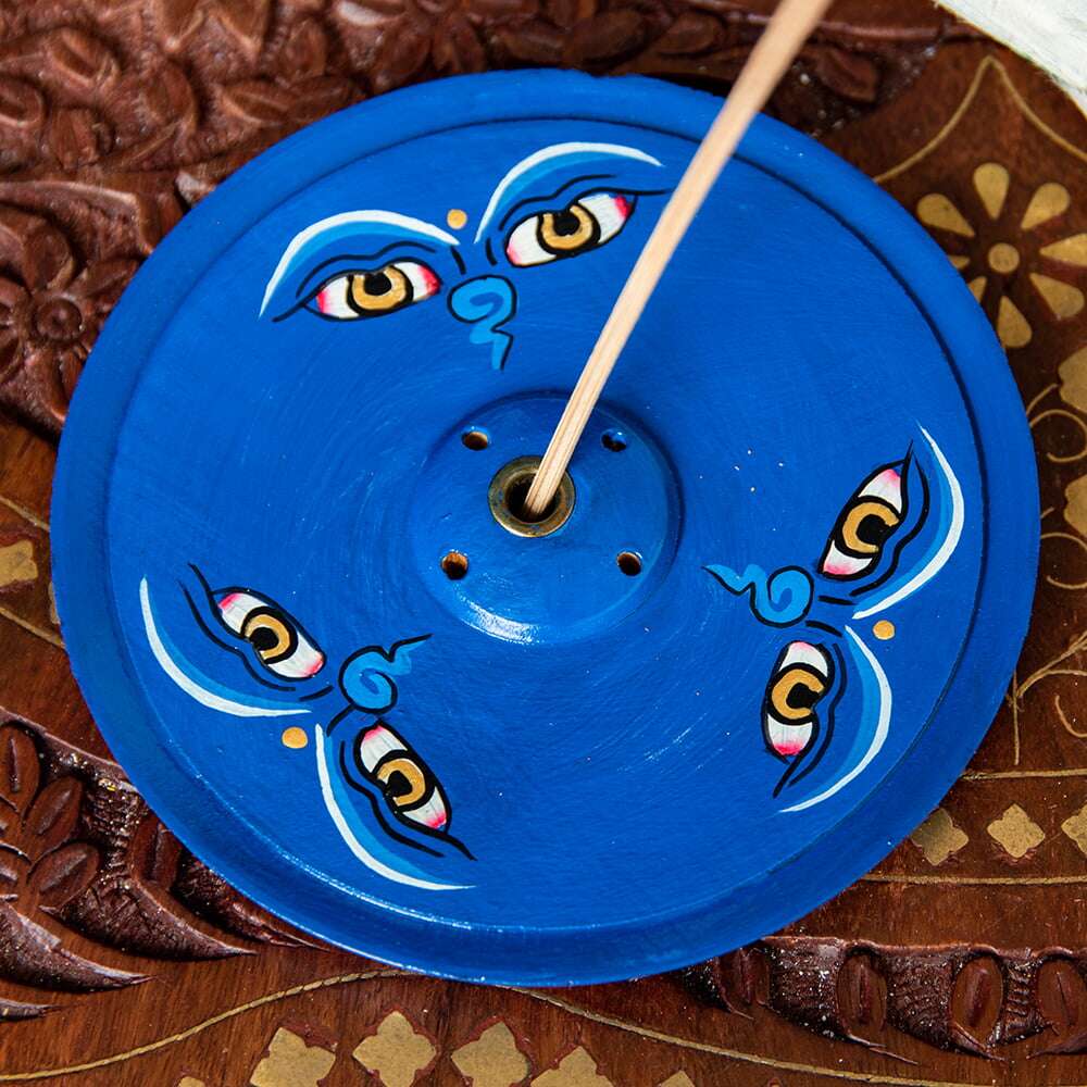 Nepalese incense stand-Buddha eye