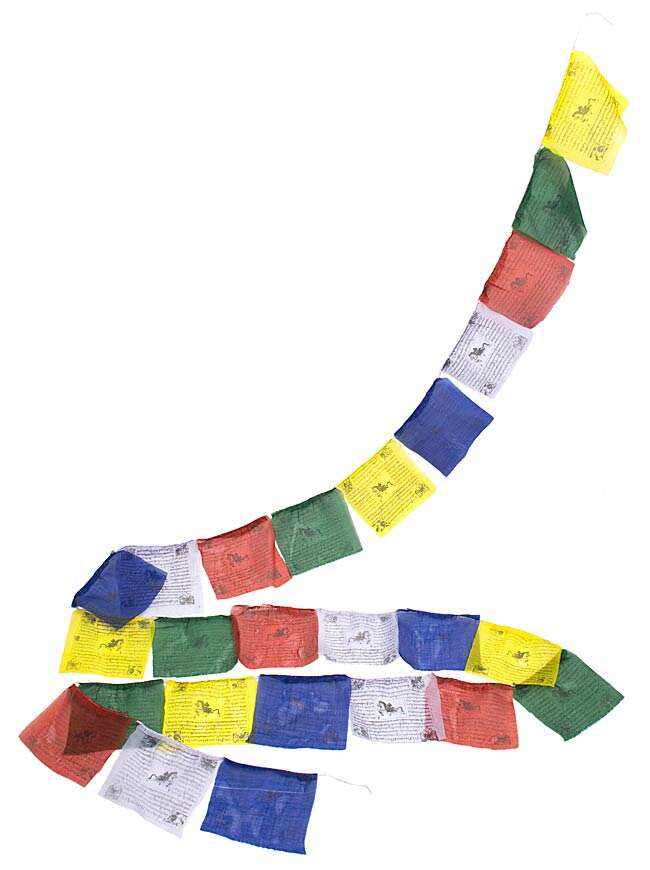 Buddhists Prayer Flags