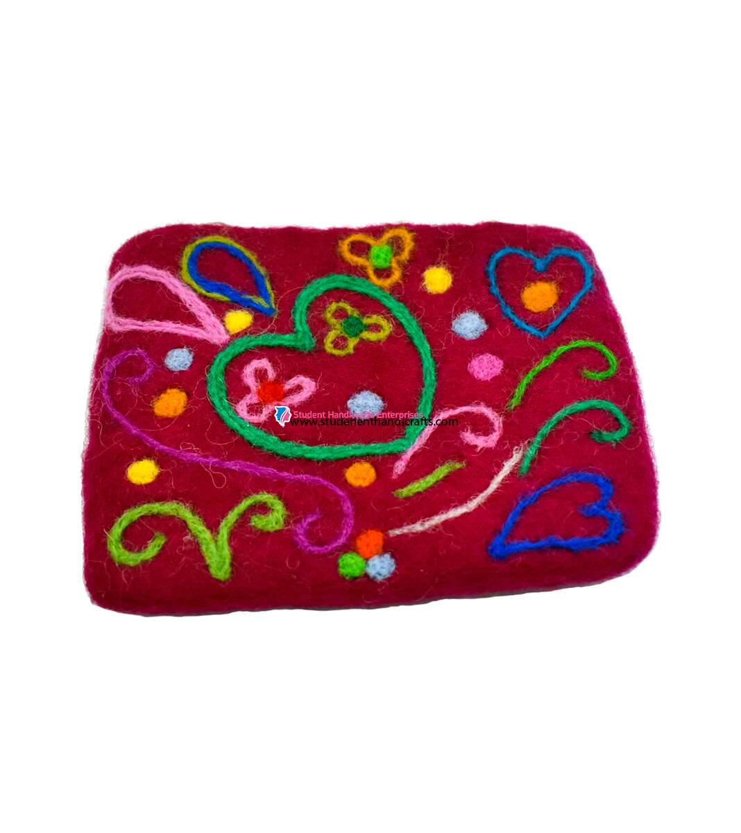 Love Design Felted Purse