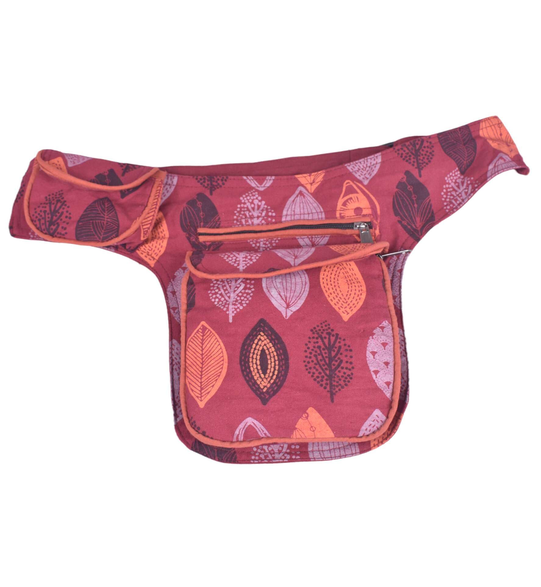 Cotton Money Belt Bag