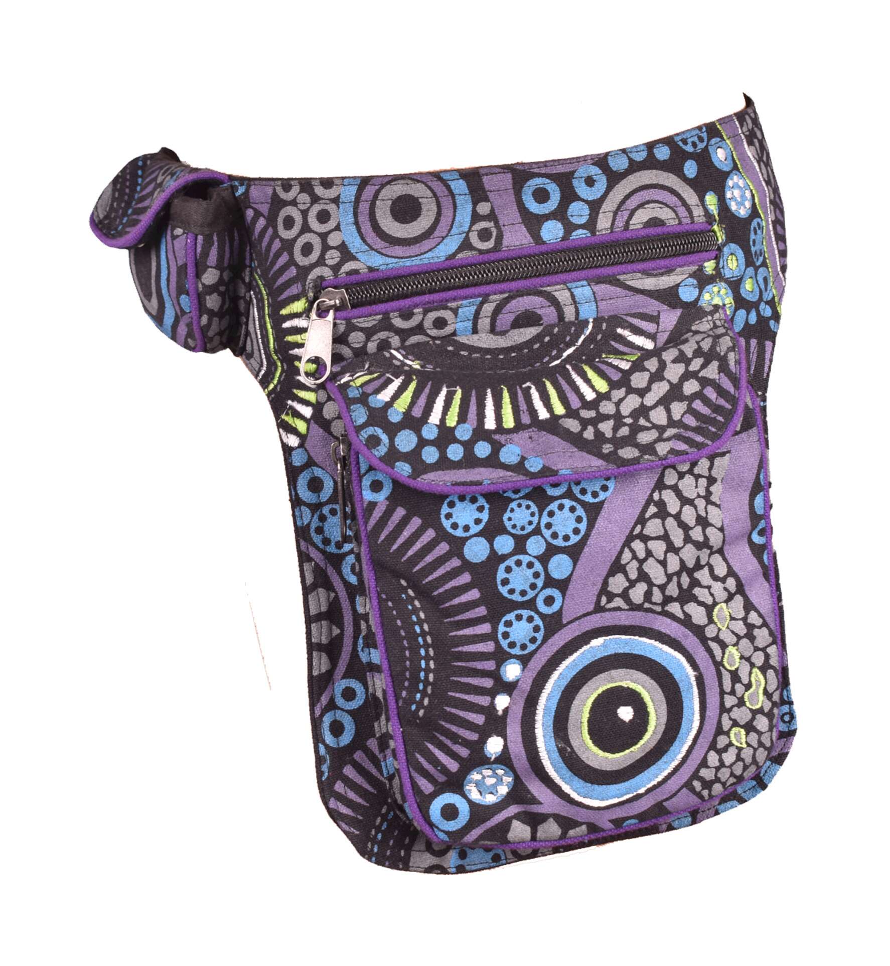 Cotton Money Belt Bag - 4