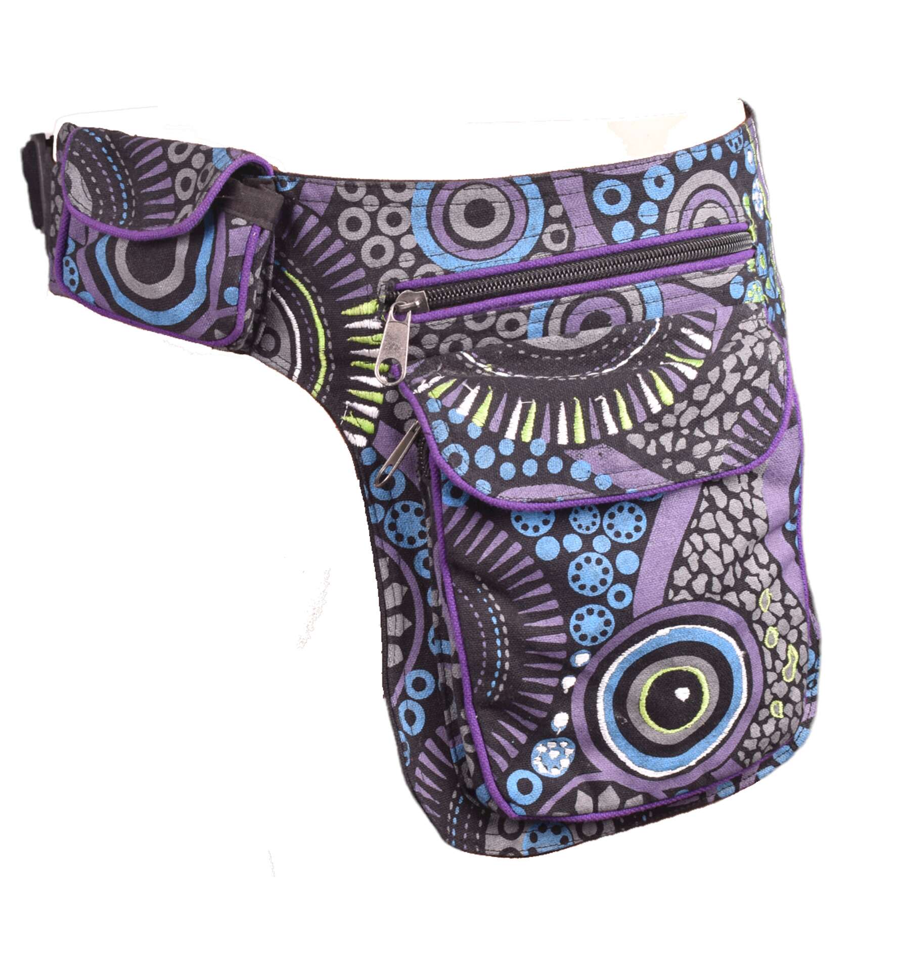 Cotton Money Belt Bag - 5