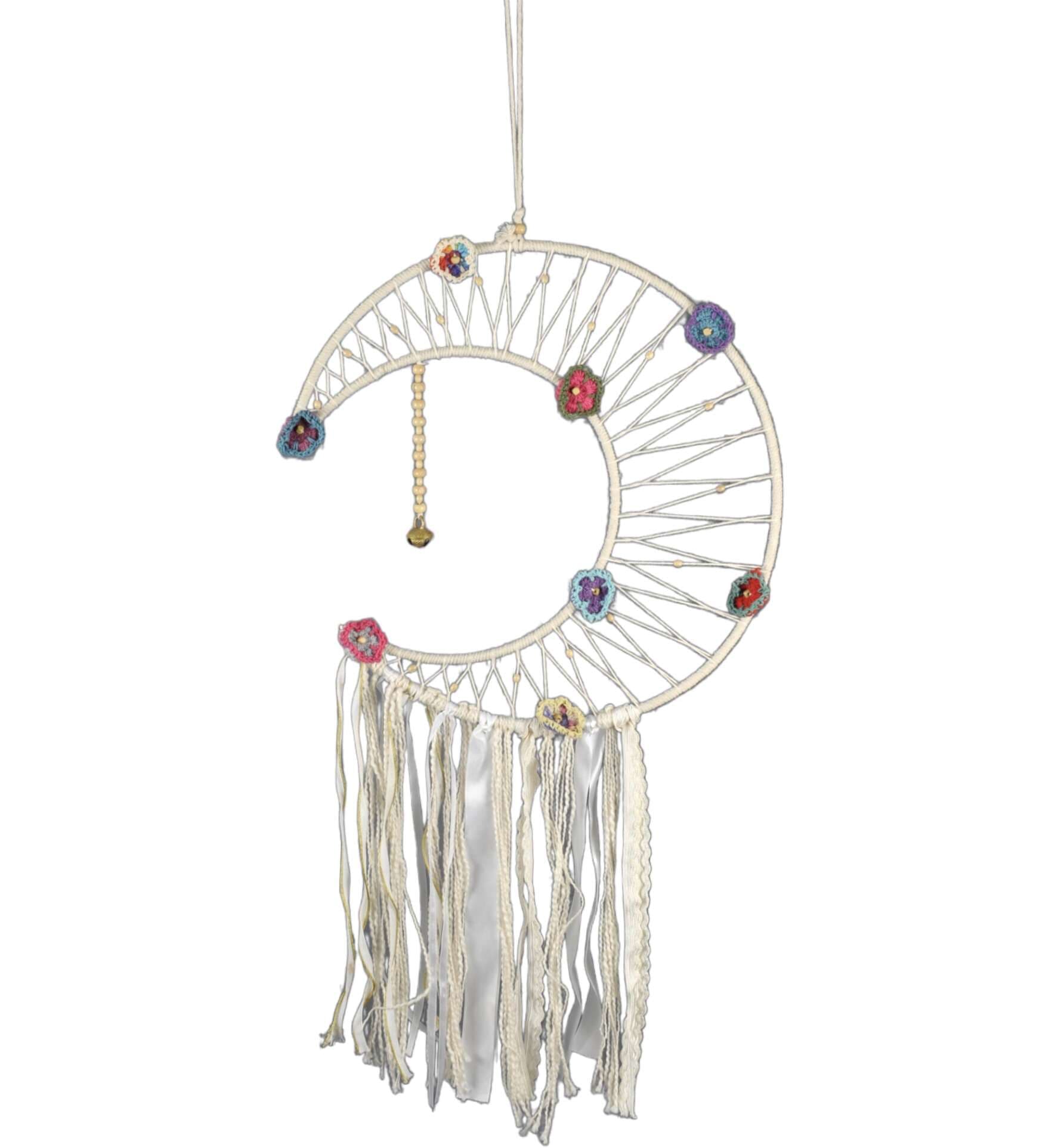Half Moon Dream Catcher